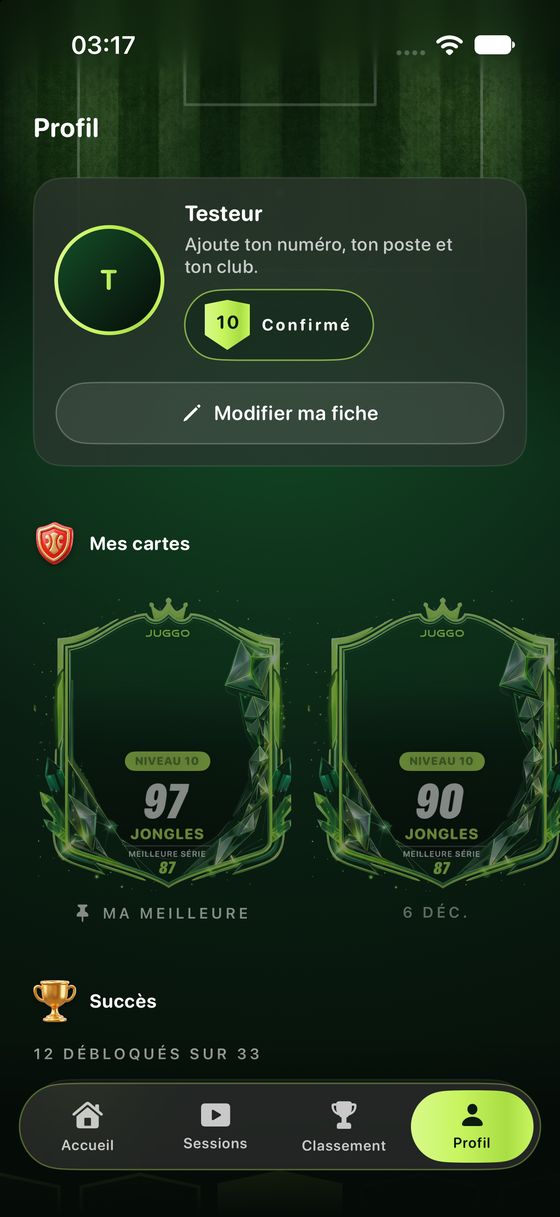 Les cartes de Juggo